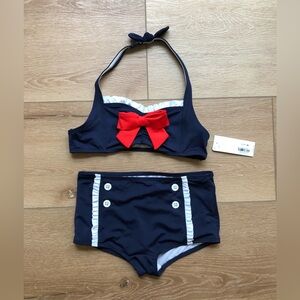 Janie & Jack retro swimsuit 10